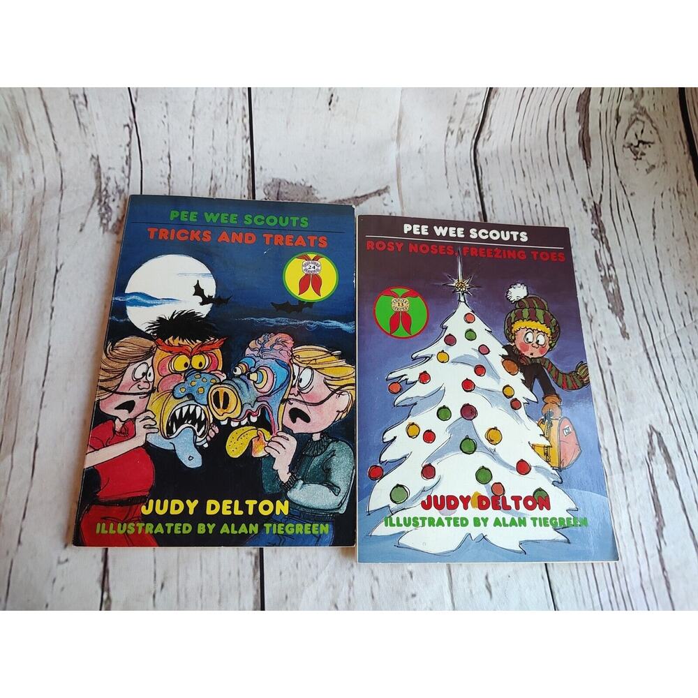 Pee Wee Scout Rosey Noses Freezing Toes And Tricks Or Treats Paper Back Books